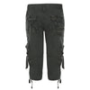Outdoor Zipper Fly Multi-pocket Men Loose Beach Shorts