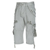 Outdoor Zipper Fly Multi-pocket Men Loose Beach Shorts