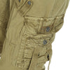 Outdoor Zipper Fly Multi-pocket Men Loose Beach Shorts