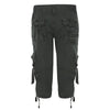 Outdoor Zipper Fly Multi-pocket Men Loose Beach Shorts