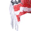 Fringe American Flag Print Tank Top