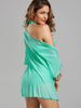 Cat Shape High Waisted Bikini with Cover-Up