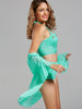 Cat Shape High Waisted Bikini with Cover-Up