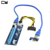 CY USB 3.0 PCI - E 1X to 16X Riser Card Extender Cable