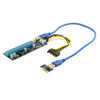 CY USB 3.0 PCI - E 1X to 16X Riser Card Extender Cable