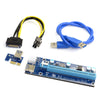 CY USB 3.0 PCI - E 1X to 16X Riser Card Extender Cable