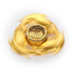 Carp Lotus Pattern Zinc Alloy Fidget Tri-spinner Funny Stress Reliever Adult Fidgeting Toy