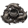 Carp Lotus Pattern Zinc Alloy Fidget Tri-spinner Funny Stress Reliever Adult Fidgeting Toy