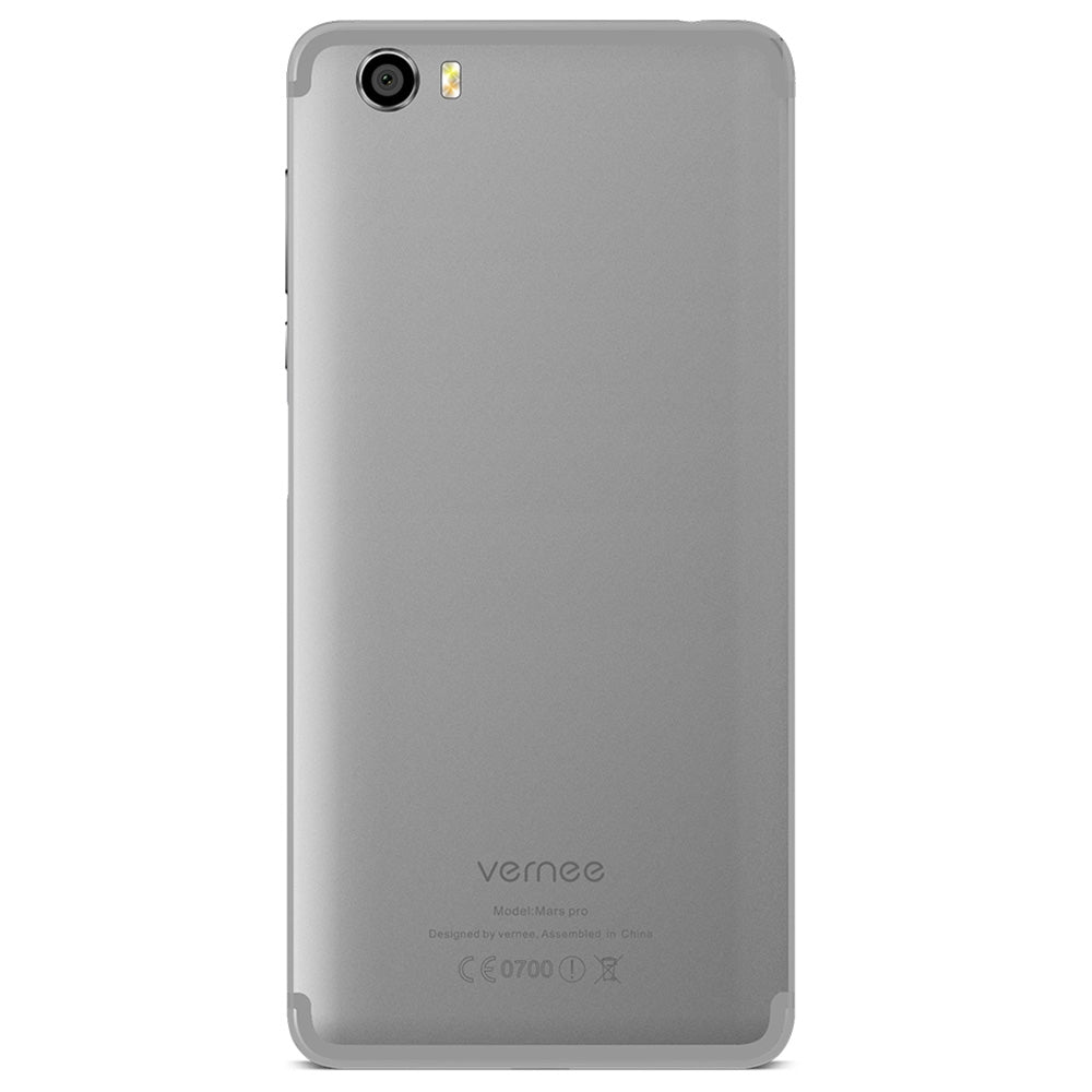 Vernee  Mars Pro 4G Phablet Android 7.0 5.5 inch Helio P25 Octa Core 2.5GHz 6GB RAM 64GB ROM Fingerprint Sensor 13.0MP Rear Camera Full Metal Body