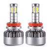 Pair of V10 H8 / H9 / H11 6000K Car LED Headlight