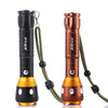JIAOSUN 3 Modes Zooming Outdoor Torch with Safety Hammer