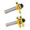T Type Alloy Woodworking Milling Cutter Three-teeth Tool