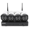 ESCAM WNK804 Wireless HD NVR Kit with Eight 720P Cameras Night Vision