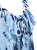 Tie Dye Sleeveless Plus Size Tunic Top