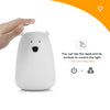 Inlife LJC - 111 3 Modes Portable Tap Control Silicone LED Night Light for Decor