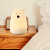 Inlife LJC - 111 3 Modes Portable Tap Control Silicone LED Night Light for Decor