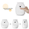 Inlife LJC - 111 3 Modes Portable Tap Control Silicone LED Night Light for Decor