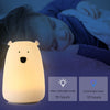Inlife LJC - 111 3 Modes Portable Tap Control Silicone LED Night Light for Decor