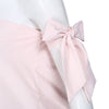 Off The Shoulder Sleeveless Tied T-shirt for Women