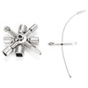 HakkaDeal 10 in 1 Electric Control Cabinet Cross Triangle Key Wrench