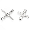 HakkaDeal 10 in 1 Electric Control Cabinet Cross Triangle Key Wrench
