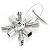 HakkaDeal 10 in 1 Electric Control Cabinet Cross Triangle Key Wrench