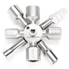 HakkaDeal 10 in 1 Electric Control Cabinet Cross Triangle Key Wrench