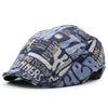 Graffiti Letters Printed Flat Hat
