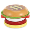 Wooden Hamburger Set Kitchen Food Toy