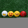 Dominant 12pcs Emoji Double Layer Practice Golf Ball