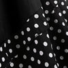 Dot Plus Size A Line Dress