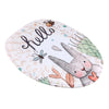 2 PCS Floor Mat Toilet Seat Decoration Pad