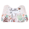 2 PCS Floor Mat Toilet Seat Decoration Pad