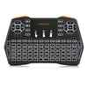 VIBOTON i8 Plus 2.4G Wireless Keyboard Fly Air Mouse Touchpad Backlight Version