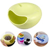 Double-deck Snack Storage Box Melon Seeds Container