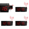 Inlife Digital Projection Alarm Clock LED Display Battery Backup