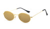 Women Ladies Small Oval Retro Vintage Style Rockabilly Sunglasses Eye Glasses DA