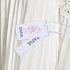 Lace Panel Long Sleeve Mini Chiffon Cami Dress
