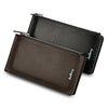 baellerry Unisex Double Zipper Horizontal Thin Wallet