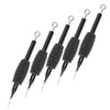 5pcs / Set U-pick Tattoo Needle Tube Silica Gel Grip with Tip RL / RS / F / M1 / M2