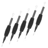 5pcs / Set U-pick Tattoo Needle Tube Silica Gel Grip with Tip RL / RS / F / M1 / M2