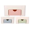 Multi-compartment Desktop Cosmetic Storage Box Container