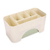 Multi-compartment Desktop Cosmetic Storage Box Container