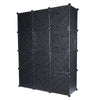 Multi-use Assembled 12 Cube Modular Wardrobe