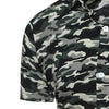 Camouflage Print Short Sleeve Breathable Shirt