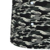 Camouflage Print Short Sleeve Breathable Shirt