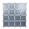 Assembled Multi-use 16 Cube Storage Cabinet