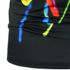 Colorful 3D Splatter Paint Stretchy T-Shirt