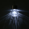 2pcs Solar Powered Crackle Glass Ball LED Light Lamp
