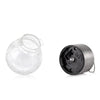 2pcs Solar Powered Crackle Glass Ball LED Light Lamp